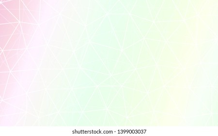 Polygonal pattern with triangles mosaic cover. For your wallpaper, advert, banner, poster. Vector illustration. Creative gradient color
