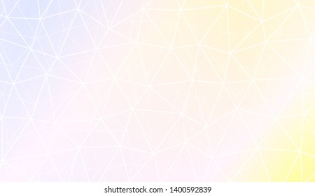 Polygonal pattern with triangles mosaic cover. For your wallpaper, advert, banner, poster. Vector illustration. Creative gradient color