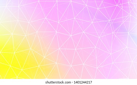 Polygonal pattern with triangles mosaic cover. Style for your business design. Vector illustration. Creative gradient color