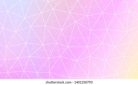 Polygonal pattern with triangles mosaic cover. Style for your business design. Vector illustration. Creative gradient color