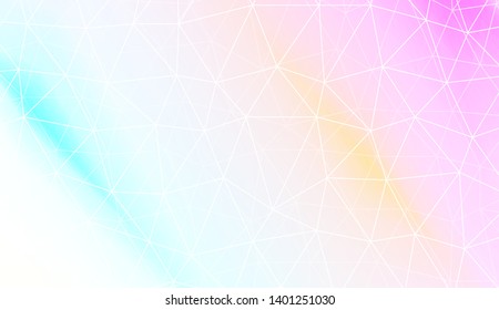 Polygonal pattern with triangles mosaic cover. Style for your business design. Vector illustration. Creative gradient color