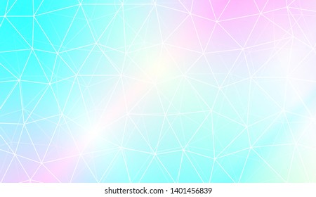 Polygonal pattern with triangles mosaic cover. Style for your business design. Vector illustration. Creative gradient color