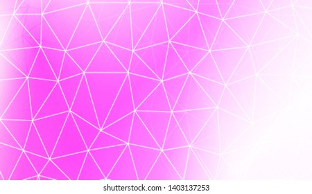 Polygonal pattern with triangles mosaic cover. For your wallpaper, advert, banner, poster. Vector illustration. Creative gradient color