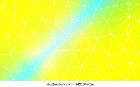 Polygonal pattern with triangles mosaic cover. Style for your business design. Vector illustration. Creative gradient color