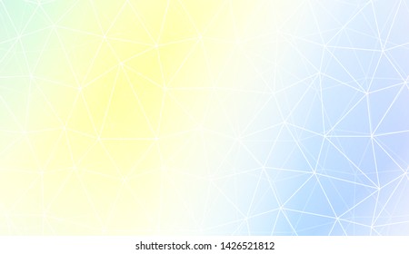 Polygonal pattern with triangles mosaic cover. Style for your business design. Vector illustration. Creative gradient color