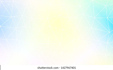 Polygonal pattern with triangles mosaic cover. Style for your business design. Vector illustration. Creative gradient color