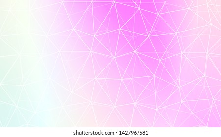 Polygonal pattern with triangles mosaic cover. Style for your business design. Vector illustration. Creative gradient color