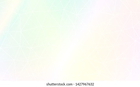 Polygonal pattern with triangles mosaic cover. Style for your business design. Vector illustration. Creative gradient color