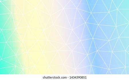 Polygonal pattern with triangles mosaic cover. Style for your business design. Vector illustration. Creative gradient color
