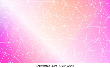 Polygonal pattern with triangles mosaic cover. Style for your business design. Vector illustration. Creative gradient color