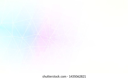 Polygonal pattern with triangles mosaic cover. Style for your business design. Vector illustration. Creative gradient color
