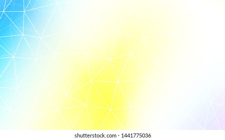 Polygonal pattern with triangles mosaic cover. Style for your business design. Vector illustration. Creative gradient color