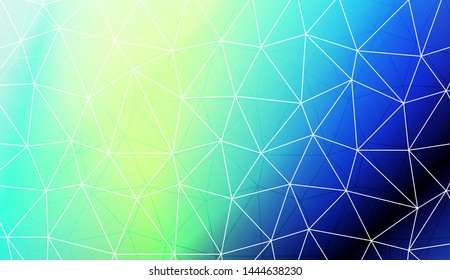 Polygonal pattern with triangles mosaic cover. Style for your business design. Vector illustration. Creative gradient color