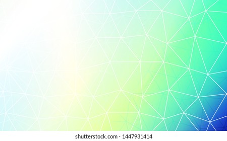 Polygonal pattern with triangles mosaic cover. Style for your business design. Vector illustration. Creative gradient color