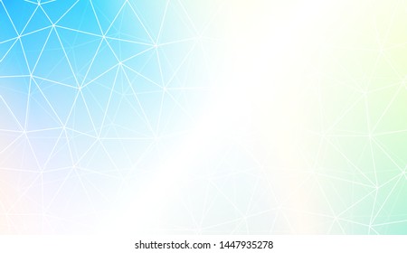 Polygonal pattern with triangles mosaic cover. Style for your business design. Vector illustration. Creative gradient color