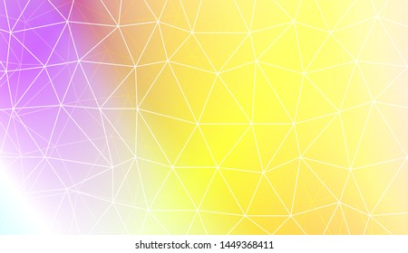 Polygonal pattern with triangles mosaic cover. Style for your business design. Vector illustration. Creative gradient color