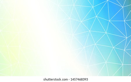 Polygonal pattern with triangles mosaic cover. Style for your business design. Vector illustration. Creative gradient color