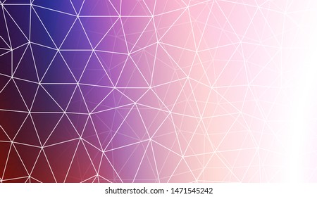 Polygonal pattern with triangles mosaic cover. Style for your business design. Vector illustration. Creative gradient color