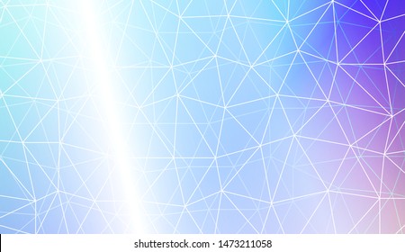 Polygonal pattern with triangles mosaic cover. Style for your business design. Vector illustration. Creative gradient color