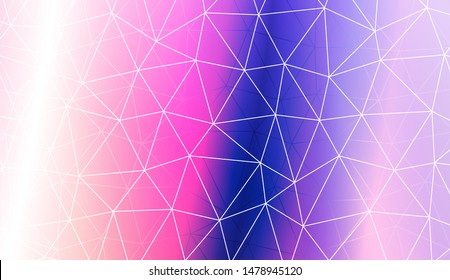 Polygonal pattern with triangles mosaic cover. Style for your business design. Vector illustration. Creative gradient color