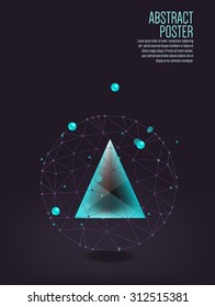 Polygonal poster