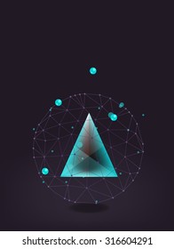 Polygonal poster 