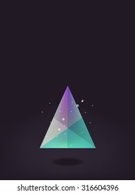 Polygonal poster 