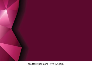 Polygonal rainbow mosaic background. Abstract low poly vector illustration. Triangular pattern in halftone style. Template geometric business design with triangle for poster, banner, card, flyer.