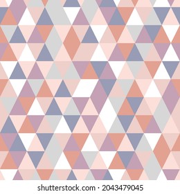 Polygonal rainbow mosaic background. Abstract low poly vector illustration. Triangular seamless pattern. Template geometric business design with triangle for poster, banner, card, fabric, textile.