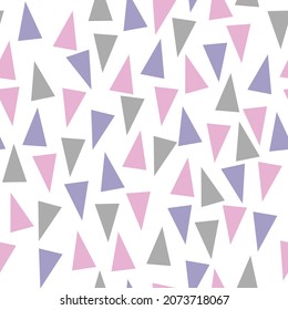 Polygonal rainbow mosaic background. Abstract low poly vector illustration. Triangular seamless pattern. Template geometric business design with triangle for poster, banner, flyer, fabric, textile.