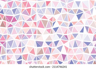 Fondo de mosaico de arco iris poligonal. Resumen de la ilustración vectorial de polos bajos. Patrón triangular, espacio de copia. Diseño de negocio geométrico de plantilla con triángulo para afiche, banner, tarjeta, volante.