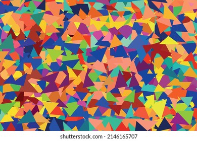 Fondo de mosaico de arco iris poligonal. Resumen de la ilustración vectorial de polos bajos. Patrón triangular, espacio de copia. Diseño de negocio geométrico de plantilla con triángulo para afiche, banner, tarjeta, volante.