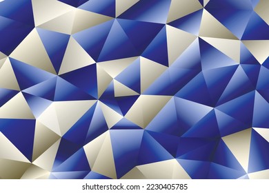 Polygonal rainbow mosaic background. Abstract low poly vector illustration. Triangular pattern, copy space. Template geometric business design with triangle for poster, banner, card, flyer.