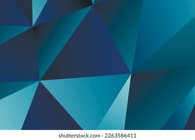 Polygonaler Regenbogen-Mosaikhintergrund. Abstrakte Low-Poly-Vektorgrafik. Dreiecksmuster, Kopienraum. Template geometrisches Business Design mit Dreieck für Poster, Banner, Karte, Flyer.
