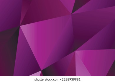 Polygonal rainbow mosaic background. Abstract low poly vector illustration. Triangular pattern, copy space. Template geometric business design with triangle for poster, banner, card, flyer.