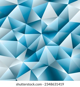 Polygonaler Regenbogen-Mosaikhintergrund. Abstrakte Low-Poly-Vektorgrafik. Dreiecksmuster im Halbtonstil. Template geometrisches Business Design mit Dreieck für Poster, Banner, Karte, Flyer.