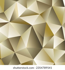 Polygonaler Regenbogen-Mosaikhintergrund. Abstrakte Low-Poly-Vektorgrafik. Dreiecksmuster, Kopienraum. Template geometrisches Business Design mit Dreieck für Poster, Banner, Karte, Flyer.