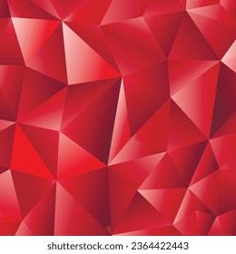 Fondo de mosaico de arco iris poligonal. Resumen de la ilustración vectorial de polos bajos. Patrón triangular, espacio de copia. Diseño de negocio geométrico de plantilla con triángulo para afiche, banner, tarjeta, volante.