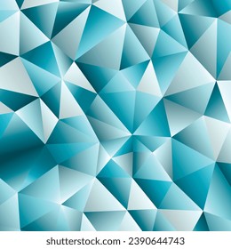 Fondo de mosaico de arco iris poligonal. Resumen de la ilustración vectorial de polos bajos. Patrón triangular de estilo medio-tono. Diseño de negocio geométrico de plantilla con triángulo para afiche, banner, tarjeta, volante.