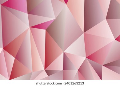 Fondo de mosaico de arco iris poligonal. Resumen de la ilustración vectorial de polos bajos. Patrón triangular, espacio de copia. Diseño de negocio geométrico de plantilla con triángulo para afiche, banner, tarjeta, volante.