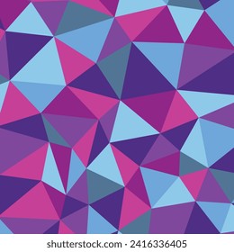 Fondo de mosaico de arco iris poligonal. Resumen de la ilustración vectorial de polos bajos. Patrón triangular de estilo medio-tono. Diseño de negocio geométrico de plantilla con triángulo para afiche, banner, tarjeta, volante.