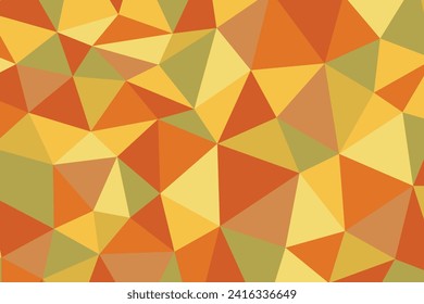 Polygonaler Regenbogen-Mosaikhintergrund. Abstrakte Low-Poly-Vektorgrafik. Dreiecksmuster im Halbtonstil. Template geometrisches Business Design mit Dreieck für Poster, Banner, Karte, Flyer.