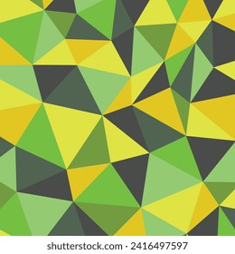 Fondo de mosaico de arco iris poligonal. Resumen de la ilustración vectorial de polos bajos. Patrón triangular de estilo medio-tono. Diseño de negocio geométrico de plantilla con triángulo para afiche, banner, tarjeta, volante.