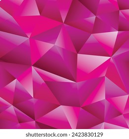 Fondo de mosaico de arco iris poligonal. Resumen de la ilustración vectorial de polos bajos. Patrón triangular, espacio de copia. Diseño de negocio geométrico de plantilla con triángulo para afiche, banner, tarjeta, volante.