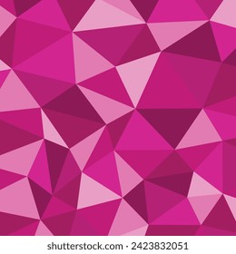 Polygonaler Regenbogen-Mosaikhintergrund. Abstrakte Low-Poly-Vektorgrafik. Dreiecksmuster im Halbtonstil. Template geometrisches Business Design mit Dreieck für Poster, Banner, Karte, Flyer.