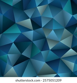 Polygonal rainbow mosaic background. Abstract low poly vector illustration. Triangular pattern in halftone style. Template geometric business design with triangle for poster, banner, card, flyer.