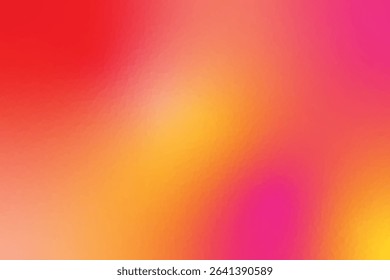 Polygonal rainbow mosaic background. Abstract low poly vector illustration. Triangular pattern in halftone style. Template geometric business design with triangle for poster, banner, card, flyer.