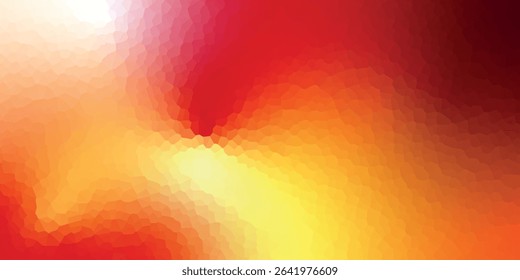 Polygonal rainbow mosaic background. Abstract low poly vector illustration. Triangular pattern in halftone style. Template geometric business design with triangle for poster, banner, card, flyer.