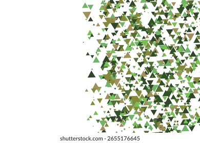 Polygonal rainbow mosaic background. Abstract low poly vector illustration. Triangular pattern in halftone style. Template geometric business design with triangle for poster, banner, card, flyer.