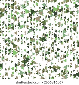 Polygonal rainbow mosaic background. Abstract low poly vector illustration. Triangular pattern in halftone style. Template geometric business design with triangle for poster, banner, card, flyer.